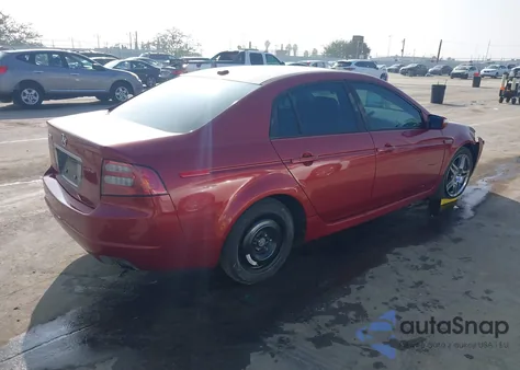 2008 Acura Tl 3.2 z USA, uszkodzony, nr VIN 19UUA66248A035982